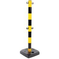 Plastové zahrazovací sloupky Manutan Expert, výška 90 cm