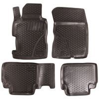 Gumové koberce Honda Civic VIII Sedan (FD1/2/7 FA1 FG1/2 FA5 FK FN) (06-11) (2D) SIXTOL
