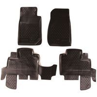 Gumové koberce JEEP Wrangler 4 dveře, 2007-<gt/> SIXTOL