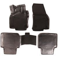 3D Gumové koberce VOLKSWAGEN Tiguan Allspace, 2016-<gt/>, 5dv., 5/7 sedadel SIXTOL