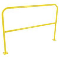 Kovové zábrany Manutan Expert, délka 150 cm, průměr 38 mm