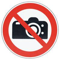 Zákazové značení Manutan Expert - Zákaz fotografování, hliník, 200 mm