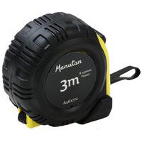 Svinovací metry Manutan Expert Ruban, černé/žluté, 3 - 8 m