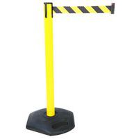 Zahrazovací sloupky s pásem Manutan Expert Plastic, 2 m