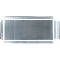 Přídavné police z ocelových panelů, 152,5 cm, 440 kg, pozink