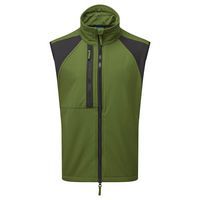 WX2 Softshell vesta Eco (2L), tmavě zelená