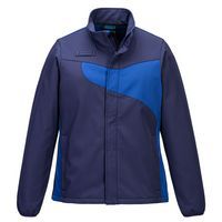 PW2 dámská softshellová bunda (2L), modrá/světle modrá