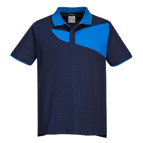 Polokošile PW2 S/S, šedá/černá