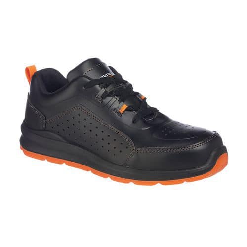 Portwest Compositelite Eco Safety obuv S1P, černá/oranžová