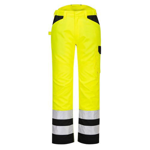 Kalhoty PW2 service Hi-Vis, černá/žlutá