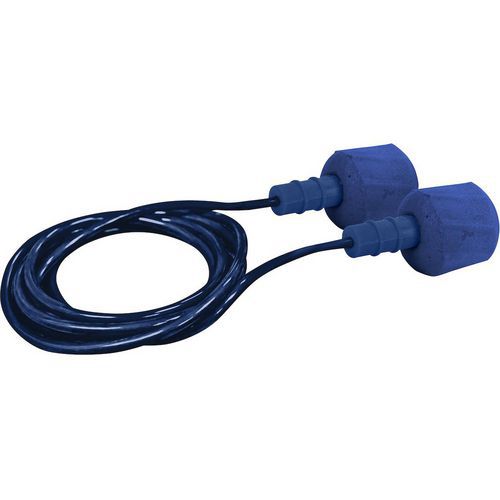 Špunty do uší PIP EZ-Twist, se šňůrkou, 100 párů Špunty do uší PIP EZ-Twist, se šňůrkou, 100 párů
