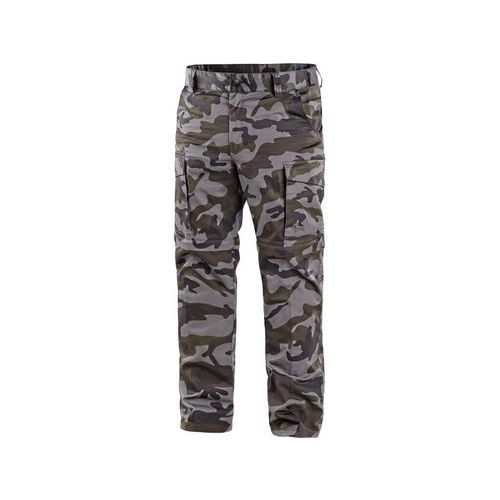 Kalhoty CXS CAMO, pánské, maskáčové, s odepínacími nohavicemi