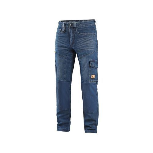 Kalhoty jeans CXS ALBI, pánské, modré