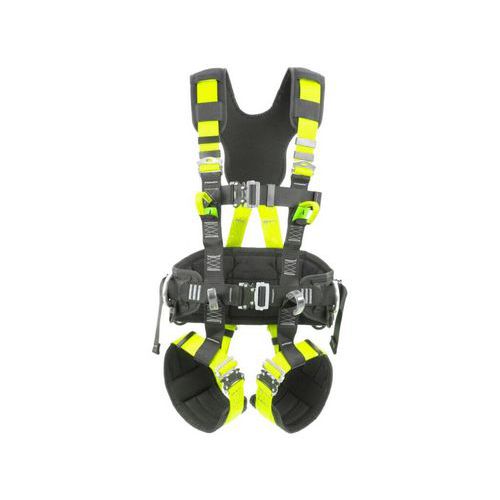 Bezpečnostní postroj P-81mX1 PRO, černo-žlutý (Hi-vis)
