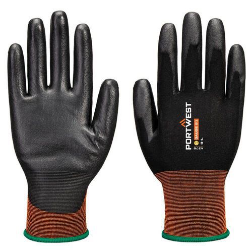 GP Grip 21 PU rukavice, černá