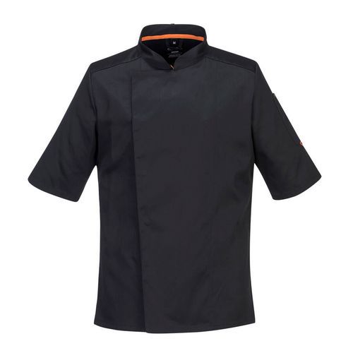 Rondon s krátkým rukávem Stretch Mesh Air Pro, černá