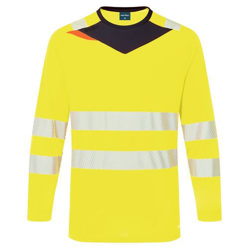 DX4 triko Hi-Vis L/S, černá/žlutá