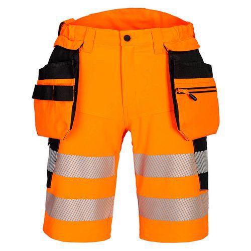 DX4 Hi-Vis Holster kraťasy, černá/oranžová