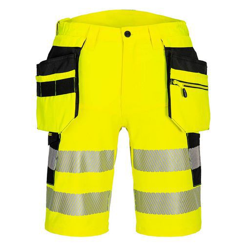 DX4 Hi-Vis Holster kraťasy, černá/žlutá