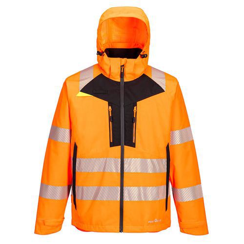 DX4 Hi-Vis bunda 4v1, černá/oranžová