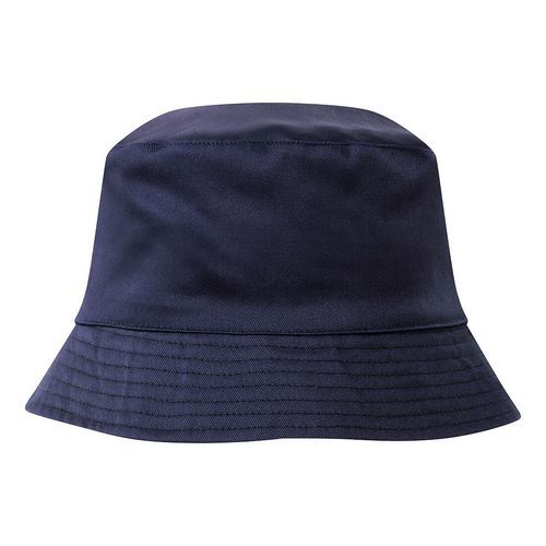 Oboustranný klobouk typu „bucket“, modrá/oranžová