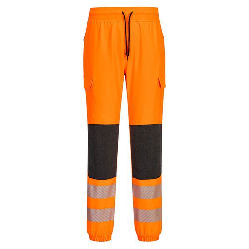 PW3 Hi-Vis Flexi Jogger kalhoty, černá/oranžová