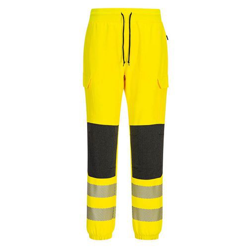 PW3 Hi-Vis Flexi Jogger kalhoty, černá/žlutá