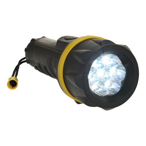 Pogumovaná svítilna s 7 LED