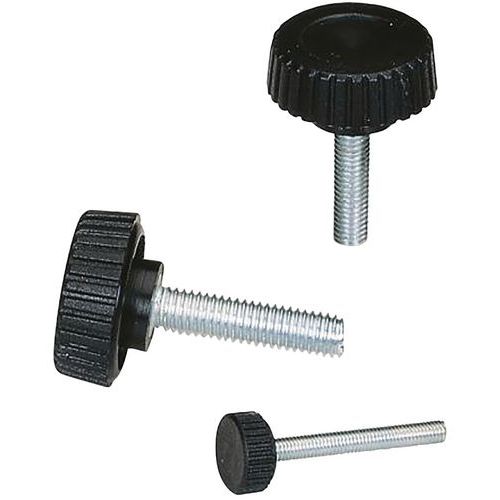 AV polyamidové knoflíky Boutet, ocelové tyče