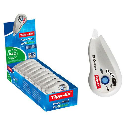 Korekční strojky Tipp-Ex Pure Mini 6 m x 5 mm - BIC Korekční strojky Tipp-Ex Pure Mini 6 m x 5 mm - BIC