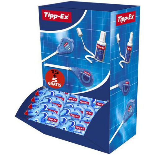 Korekční strojky Tipp-Ex Pocket Mouse 10 m x 4,2 mm - BIC Korekční strojky Tipp-Ex Pocket Mouse 10 m x 4,2 mm - BIC