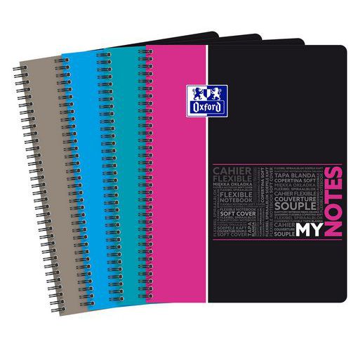 Bloky kroužkové Oxford MyNotes, s boční spirálou