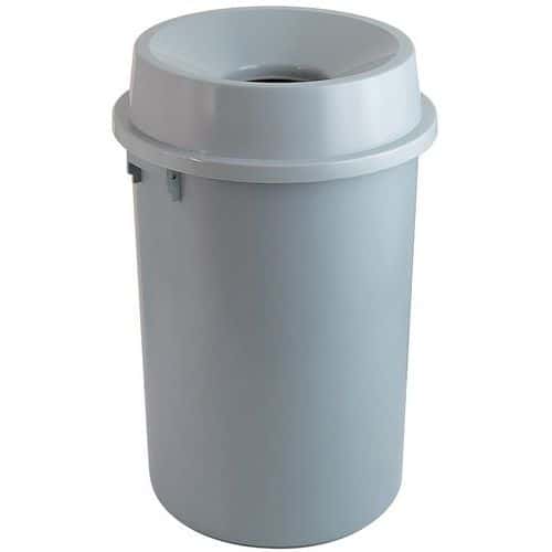 Plastový odpadkový koš s otevřeným víkem 60 l a 90 l – Vepabins