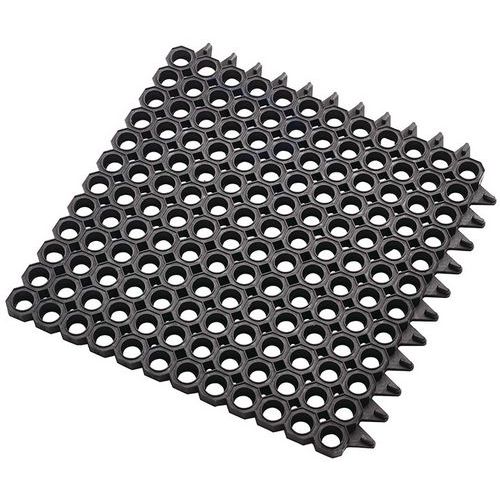 Modulární gumová dlažba Master Flex™, černá, 50 x 50 x 2,3 cm