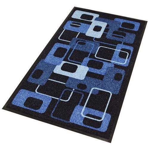 Vnitřní čisticí rohože Déco Design™ Modern 70's, modrá