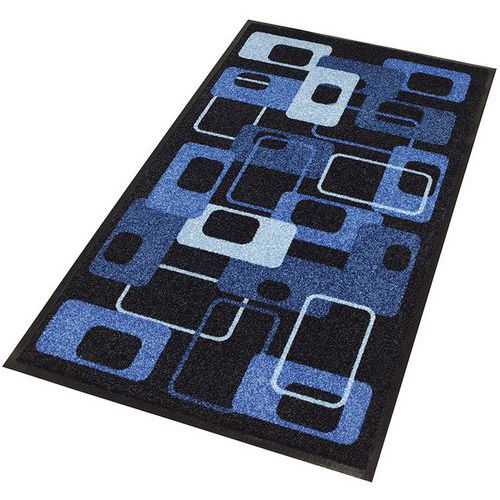 Vnitřní čisticí rohože Déco Design™ Modern 70's, modrá