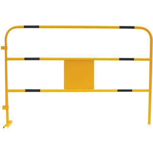Kovové mobilní zábrany Manutan Expert, délka 150 cm