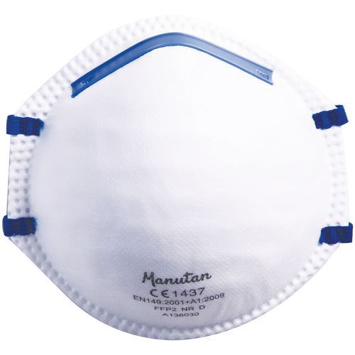Respirátor Manutan Expert, stupeň ochrany FFP2, 20 ks Respirátor Manutan Expert, stupeň ochrany FFP2, 20 ks