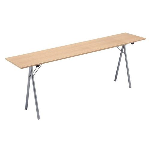 Skládací stoly Hetre, rovné provedení