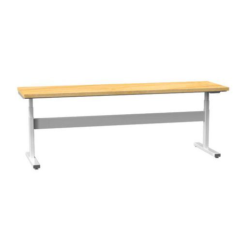 Elektrické stavitelné ERGO stoly, 2500 x 700 x 660 (1100) mm, MULTIPLEX