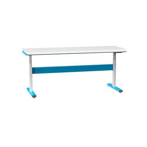 Elektrické stavitelné ERGO stoly, 2000 x 700 x 660 (1100) mm, LAMINO