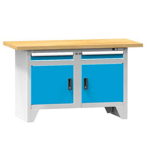 Modulární dílenské stoly PS1-3M, 1500 x 700 x 880 mm, MULTIPLEX