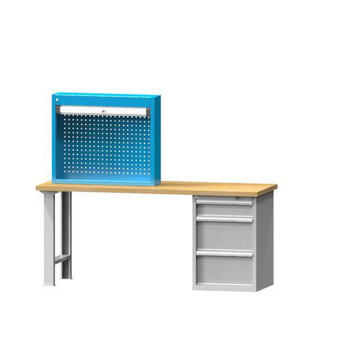 Skříňky s roletou na pracovní desku, 930 x 220 x 780 mm