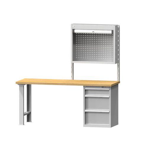 Skříňky s roletou mezi sloupky