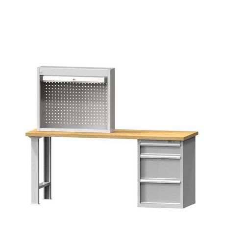 Skříňky s roletou na pracovní desku, 930 x 220 x 1084 mm
