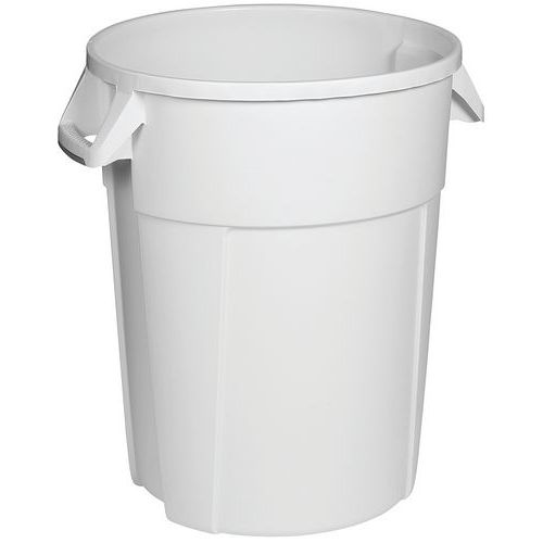 Plastové odpadkové koše Manutan Expert Pure, objem 85 l