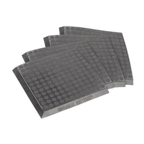 Protiúnavové průmyslové dlaždice s penízkovým povrchem Vattelez, 50 x 50 cm Protiúnavové průmyslové dlaždice s penízkovým povrchem Vattelez, 50 x 50 cm
