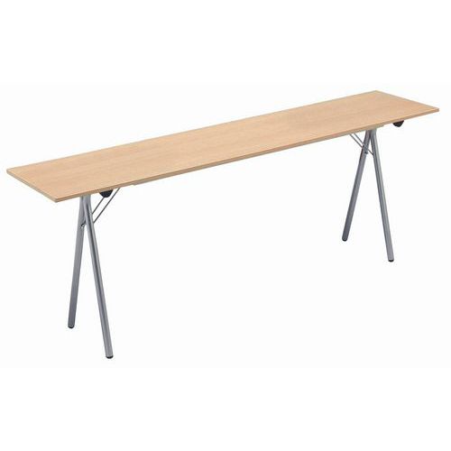 Skládací stoly Hetre, rovné provedení