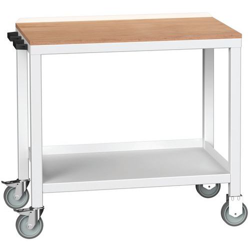 Mobilní dílenské stoly Bott Verso Weld, šířka 100 cm, multiplex/ocel