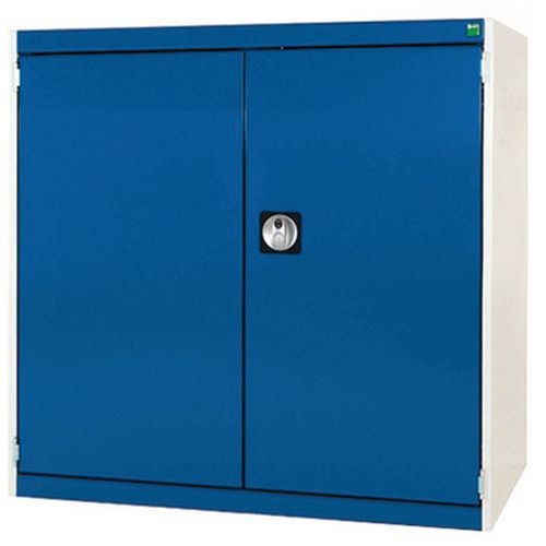 Dílenské skříně Bott Cubio, perfo dveře, výška 100 cm